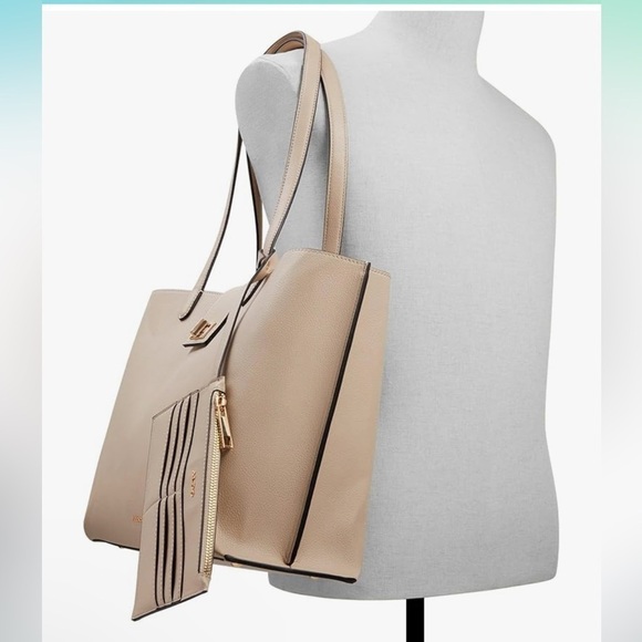 Aldo nude leather Large Totebag - Picture 3 of 12